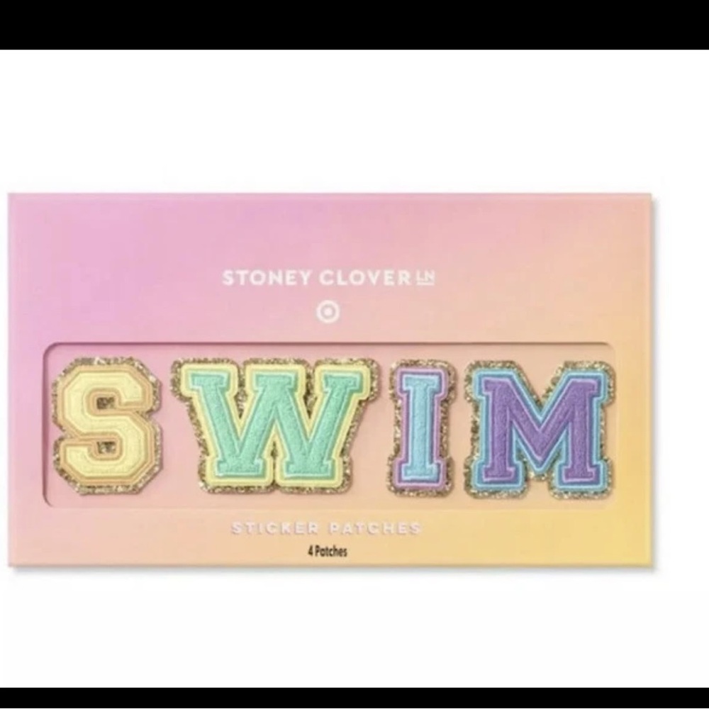 Stoney Clover x Target SWIM patches brand new